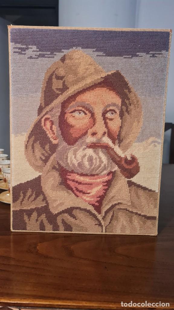Vintage: Cuadro Petit Point de &rdquo;Dorus Rijkers&rdquo; - Foto 4