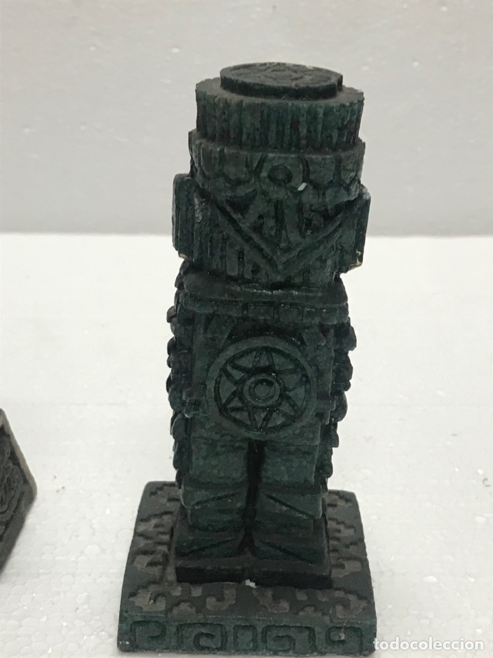 Vintage: Aztecas de resina 14x6x6cm Ref C5 - Foto 7