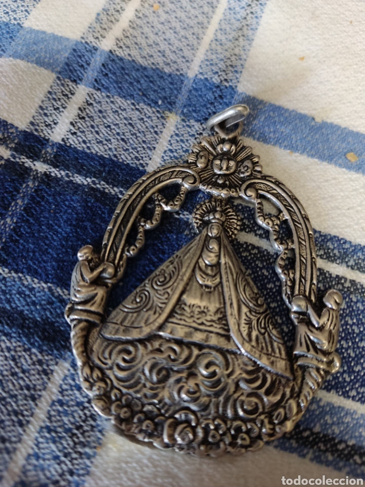 Vintage: Virgen del Pilar plata