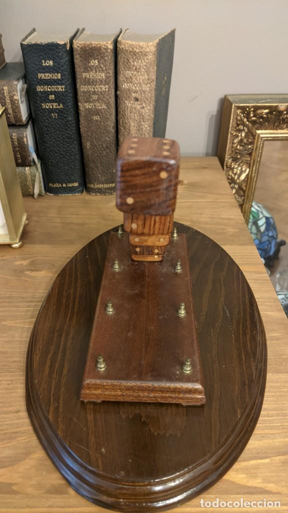 Vintage: ESCALERA DE DADOS MADERA - Foto 5