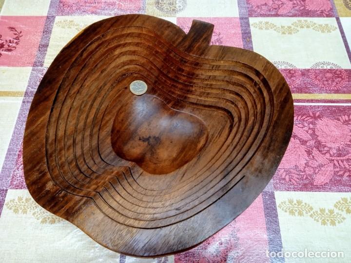 Vintage: Frutero o centro de mesa de madera - Foto 2