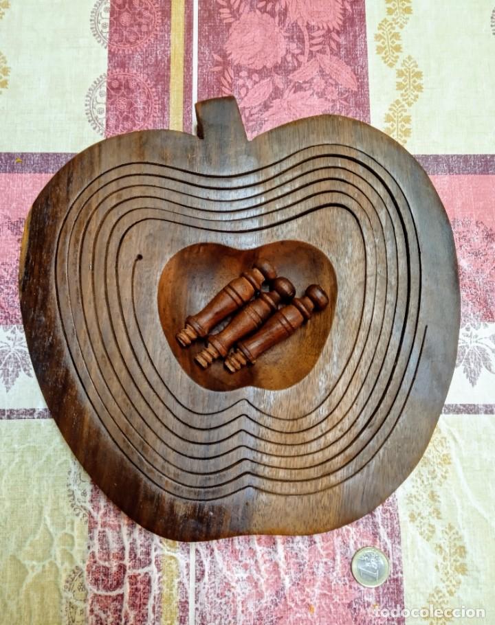 Vintage: Frutero o centro de mesa de madera - Foto 5