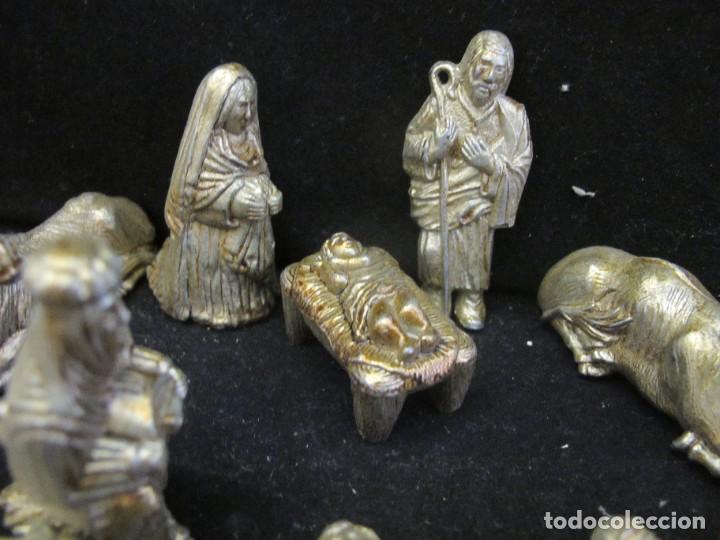 Vintage: Figuras Bel&eacute;n metal - Foto 3