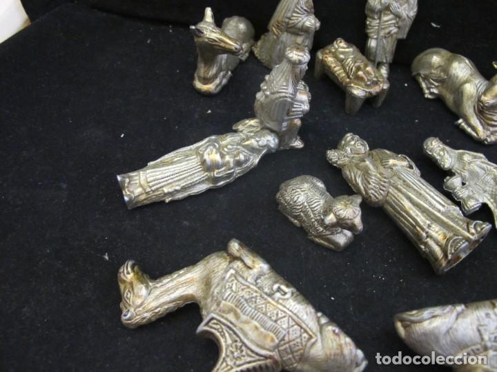 Vintage: Figuras Bel&eacute;n metal - Foto 4