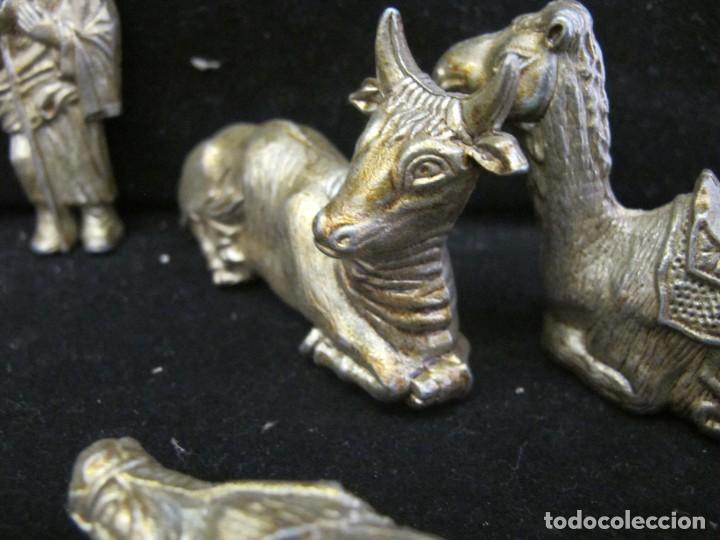 Vintage: Figuras Bel&eacute;n metal - Foto 12