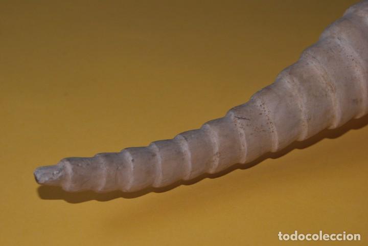 Vintage: FIGURA DE MADERA DE BALSA - ARMADILLO - 50 CM - Foto 5