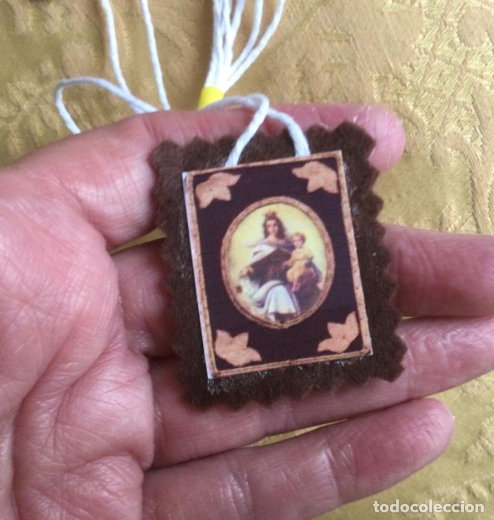 Vintage: ESCAPULARIO VIRGEN DEL CARMEN - Foto 2