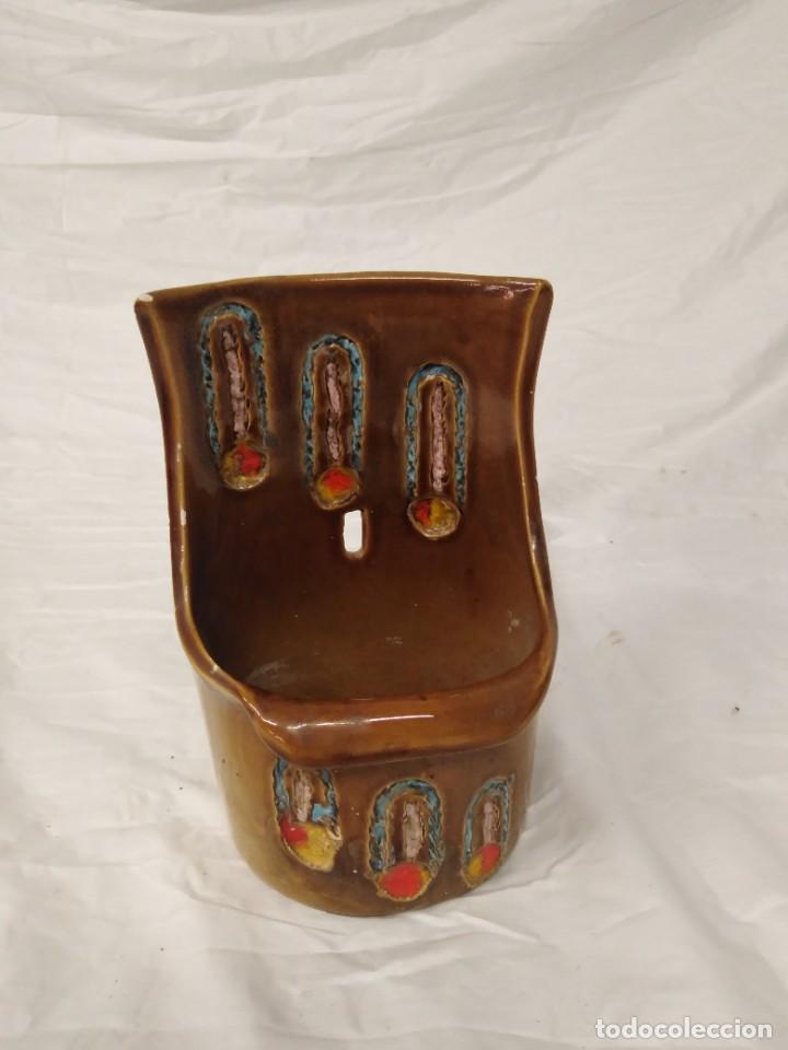 Vintage: Porta estropajos (porta jab&oacute;n, etc...) para fregadero/cocina puro a&ntilde;os setenta por tan s&oacute;lo 18 euros