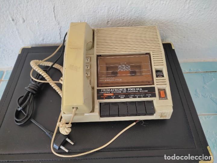 Vintage: contestador cinta primatronix pmx-88 a - 1980 - Foto 1