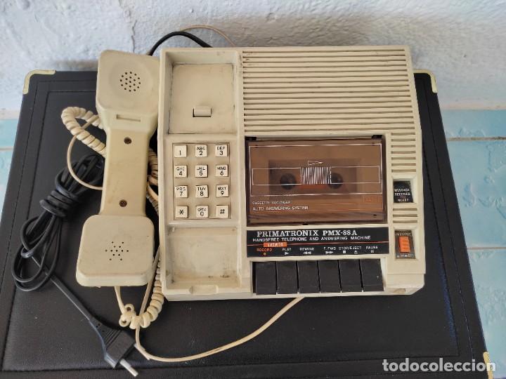 Vintage: contestador cinta primatronix pmx-88 a - 1980 - Foto 3