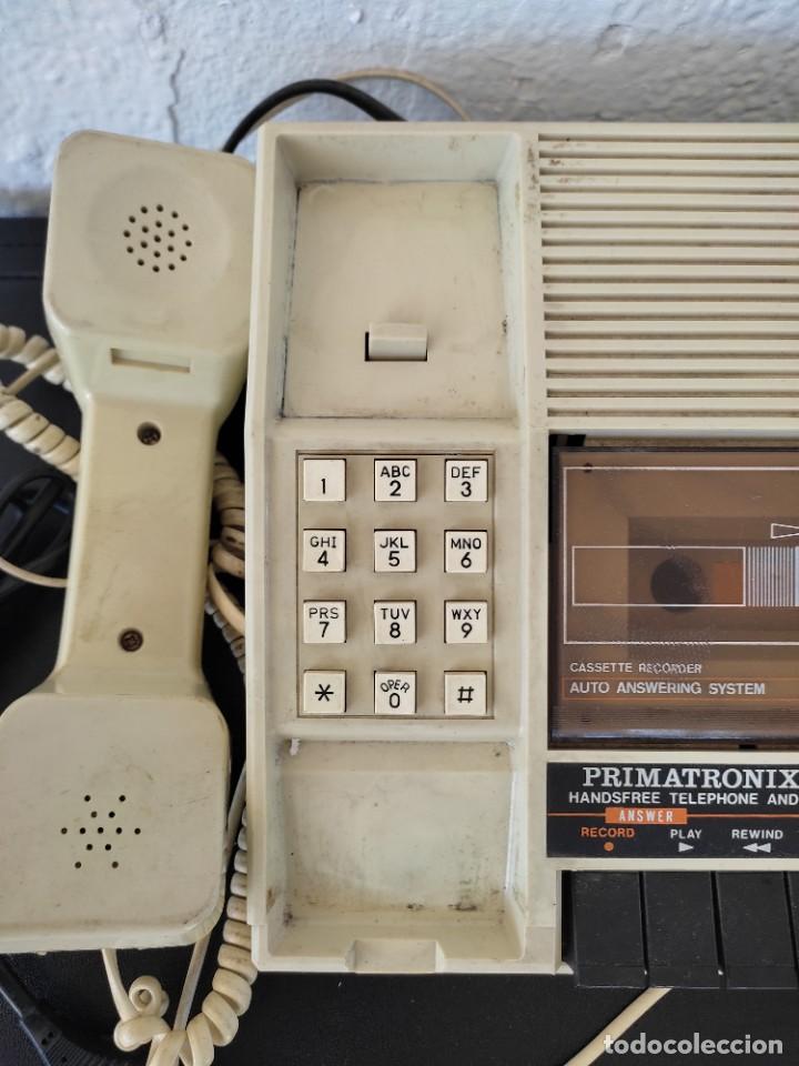 Vintage: contestador cinta primatronix pmx-88 a - 1980 - Foto 5
