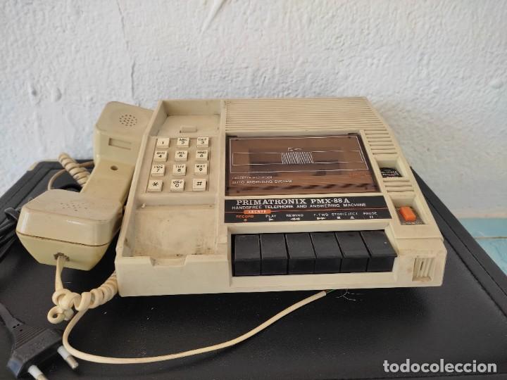 Vintage: contestador cinta primatronix pmx-88 a - 1980 - Foto 6
