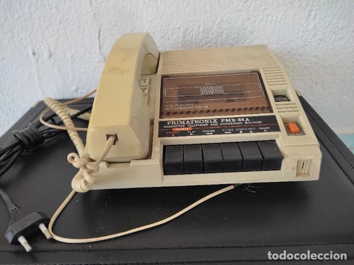Vintage: contestador cinta primatronix pmx-88 a - 1980 - Foto 7