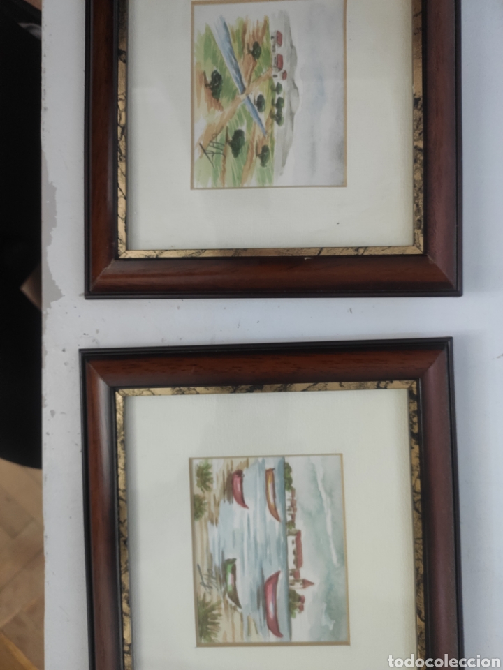 Vintage: 2 cuadros paisajes