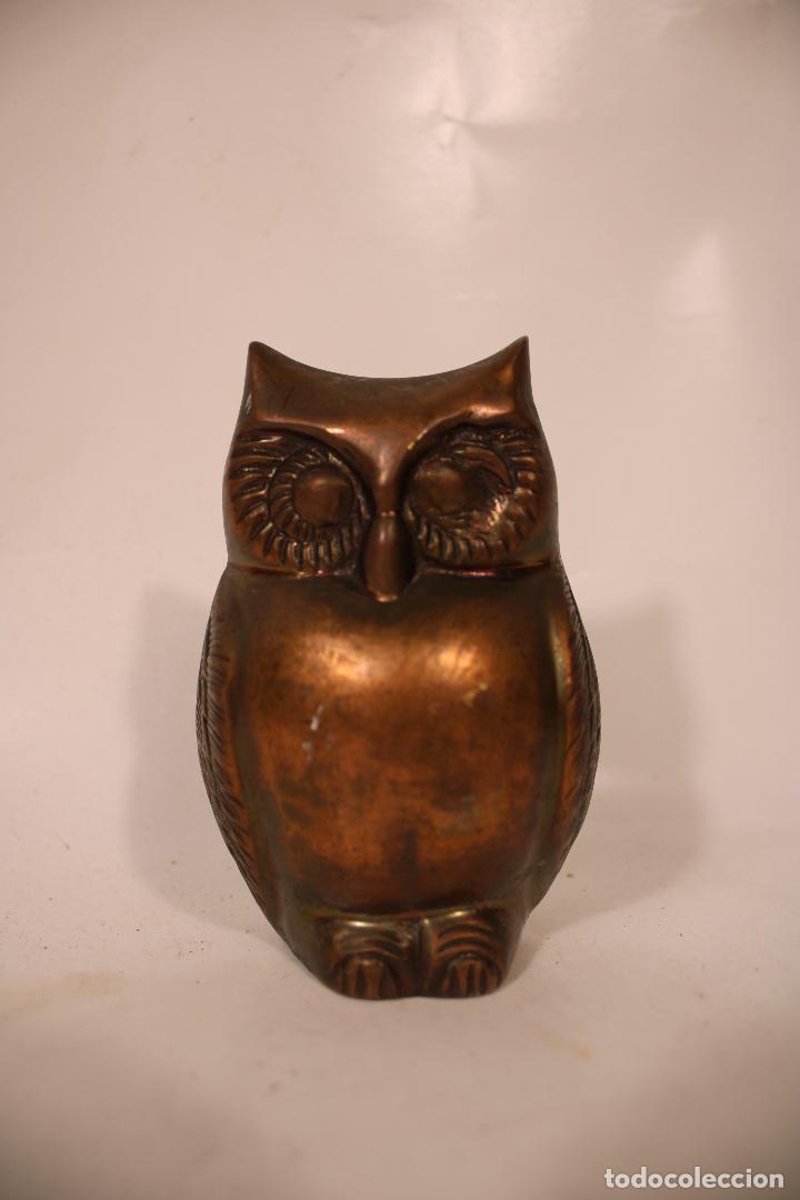 Vintage: buho de cobre
