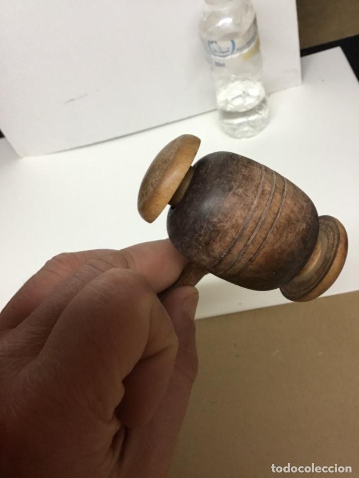 Vintage: Antiguo martillo de madera muy curioso - Foto 8