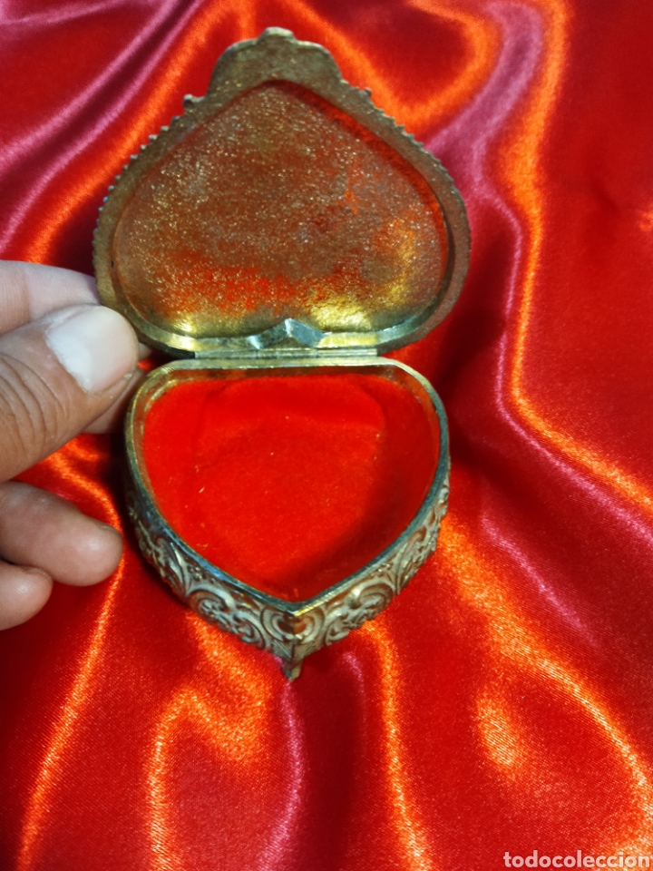 Vintage: Joyero coraz&oacute;n japon&eacute;s - Foto 3
