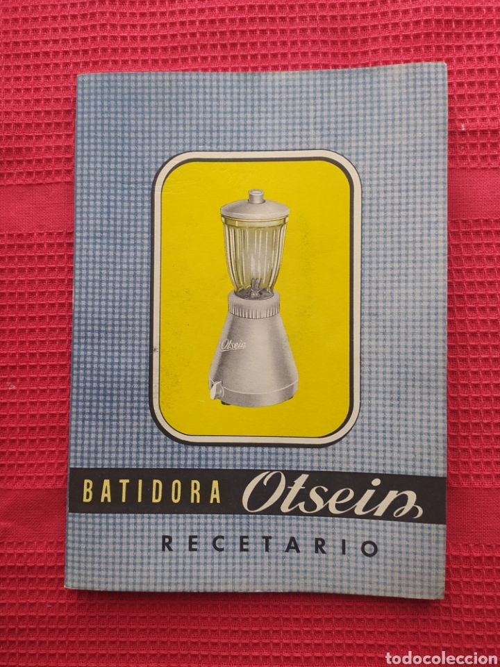 Recetario batidora Otsein
