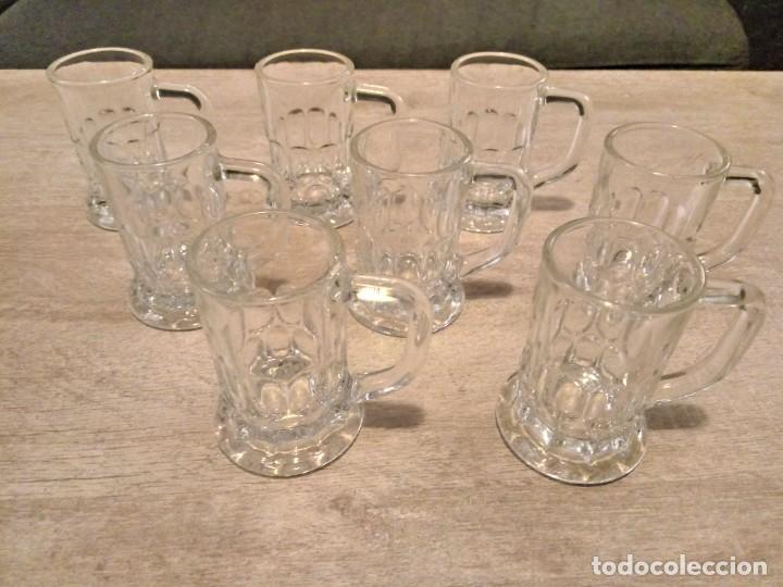 Vintage: 8 vasos para chupitos - Foto 1