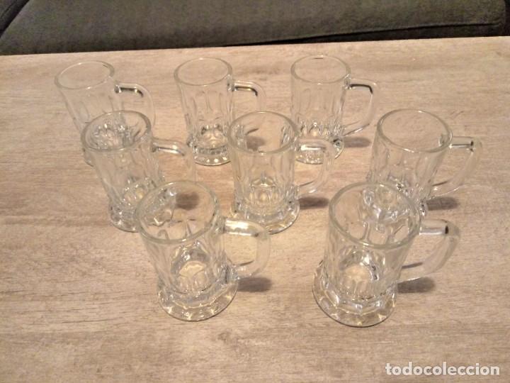 Vintage: 8 vasos para chupitos - Foto 2