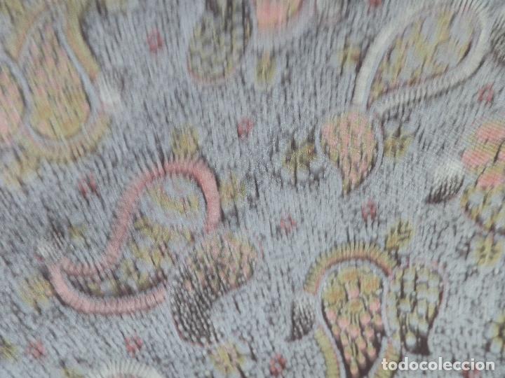 Vintage: PA&Ntilde;UELO DE SEDA PERTEGAZ, 73X77 CM - Foto 5
