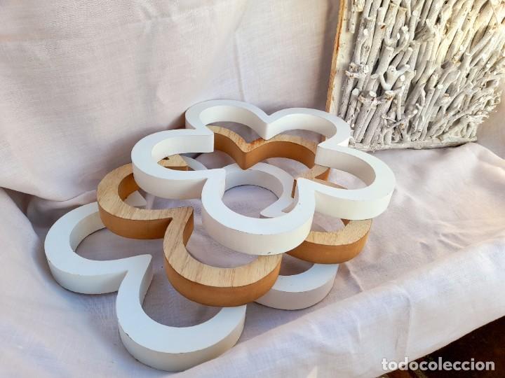 Vintage: 3 decoraciones de madera - Foto 1