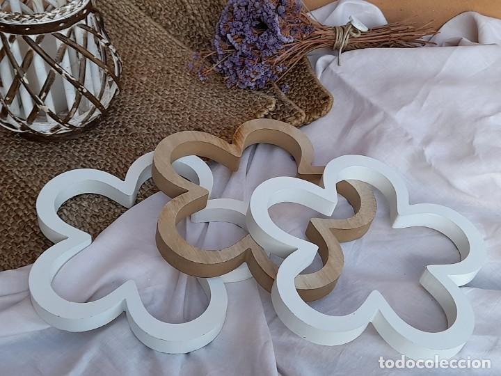 Vintage: 3 decoraciones de madera - Foto 2