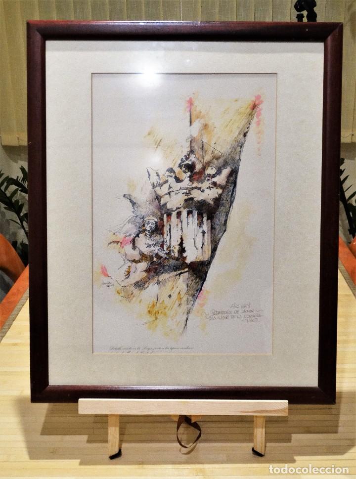 Vintage: Cuadro firmado por Armando Serra