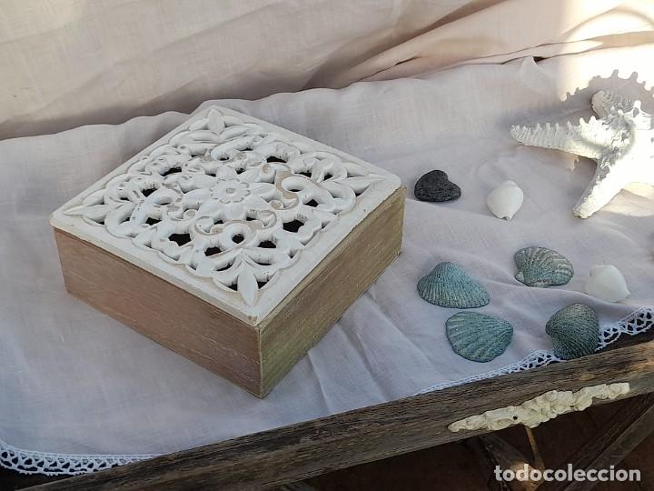 Vintage: Caja de madera - Foto 2