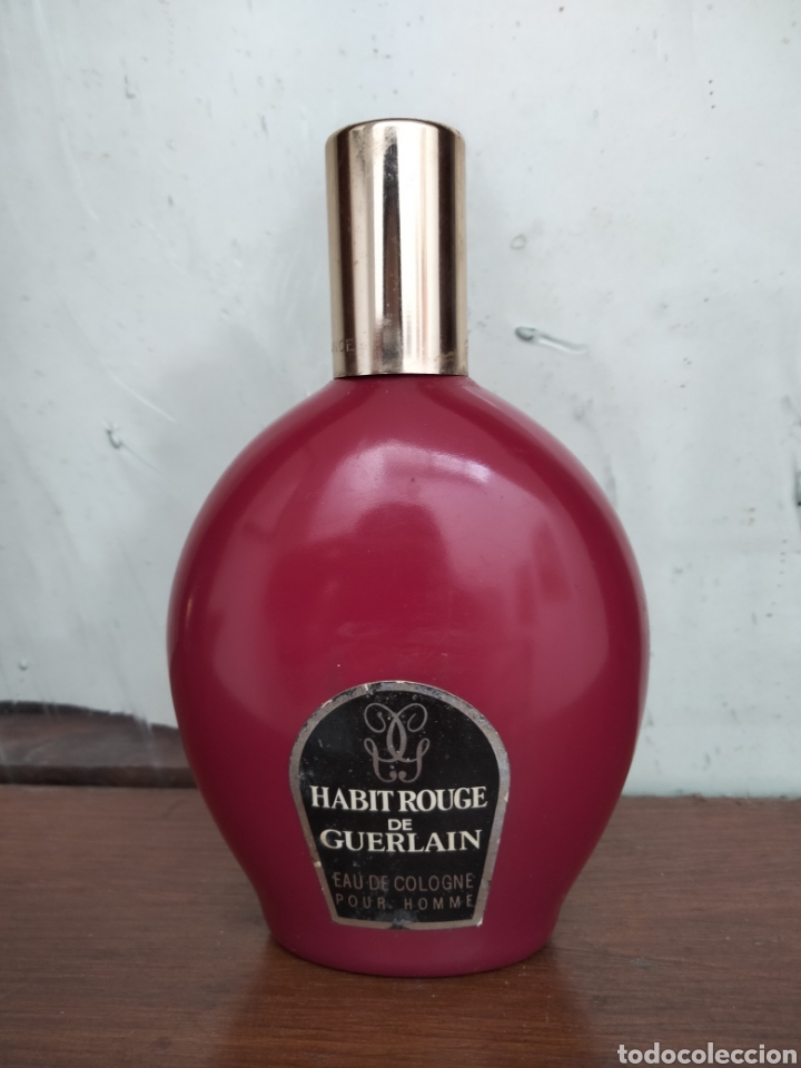 Vintage: Habit Rouge Guerlain botella vacia - Foto 1