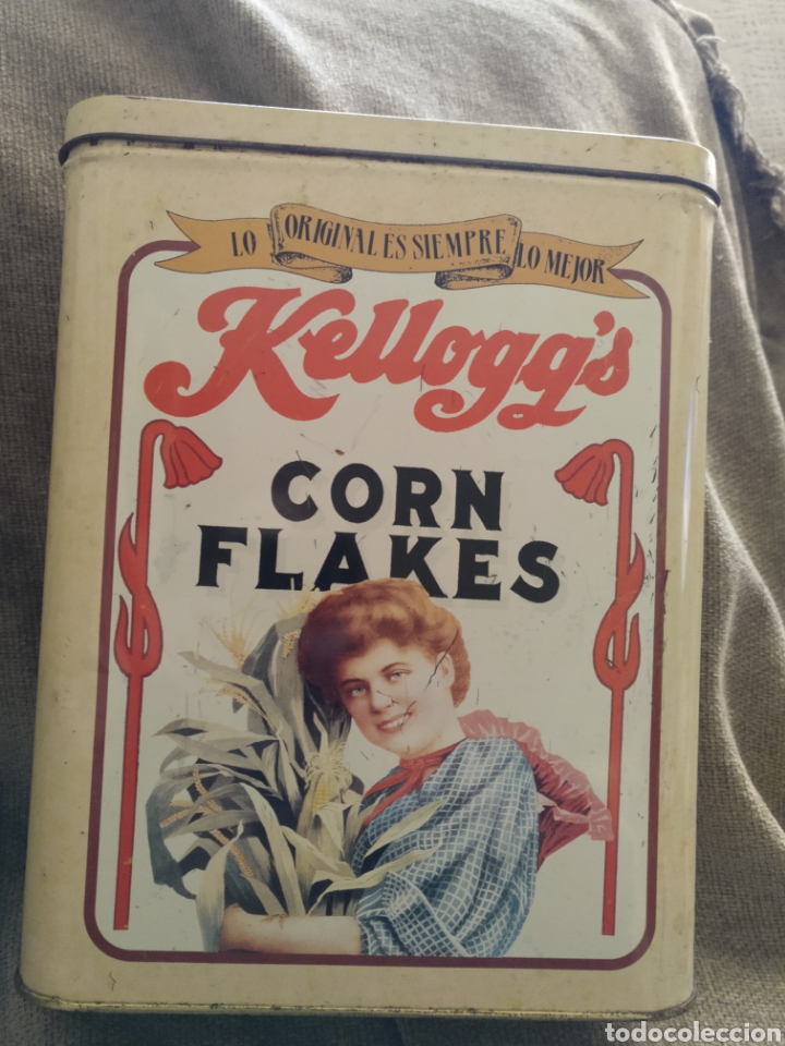 Vintage: Caja original Kelloggs Corn Flaker