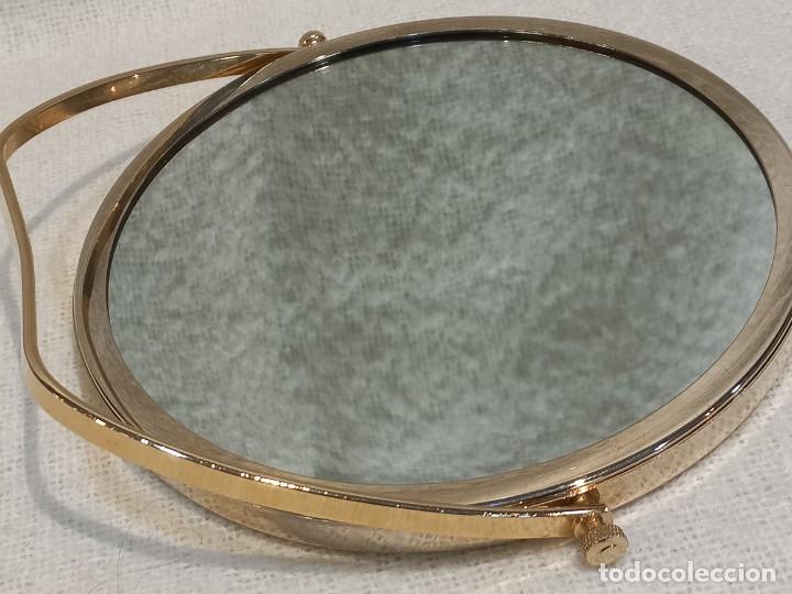 Vintage: ESPEJO-TOCADOR (3 aumentos) POSAR DORADO - Foto 5