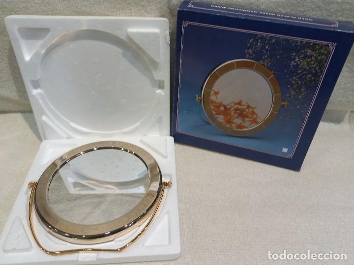 Vintage: ESPEJO-TOCADOR (3 aumentos) POSAR DORADO - Foto 6
