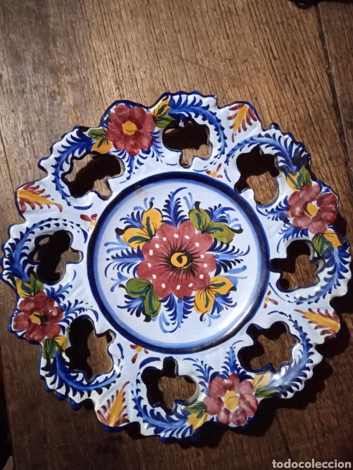 Vintage: Plato ceramica (faireal)