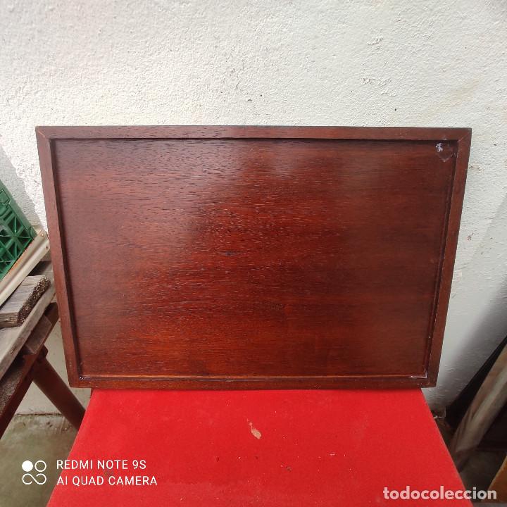 Vintage: bandeja de madera orioental - Foto 2