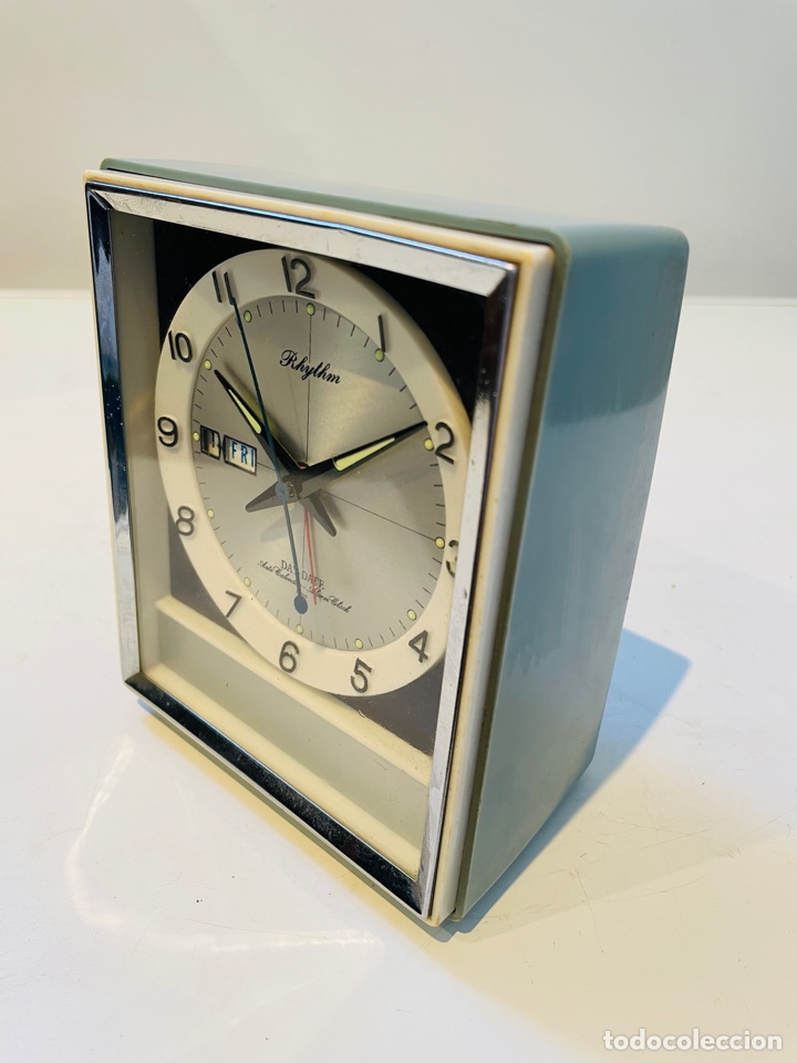 Vintage: Rhythm Space Age Design Clock - Foto 8