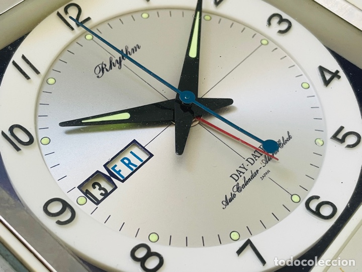 Vintage: Rhythm Space Age Design Clock - Foto 10