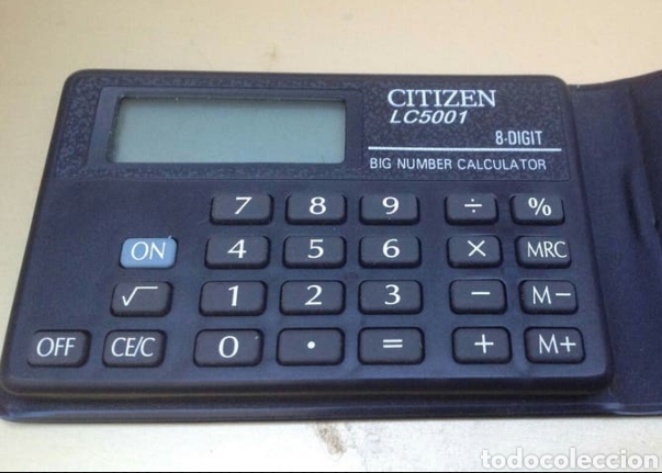 Vintage: CALCULADORA CITIZEN-VINTAGE - Foto 3