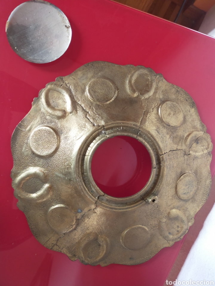 Vintage: Plato de bronce - Foto 4