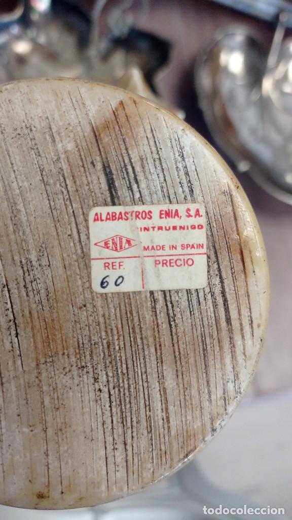 Vintage: Mortero de alabastro. - Foto 4