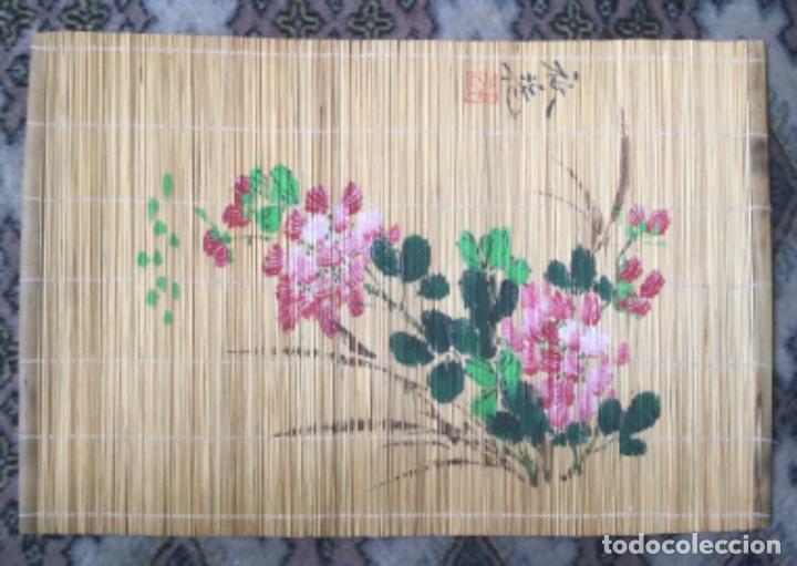 Vintage: SALVA MANTEL, TAPETE, PINTADO A MANO Y FIRMADO