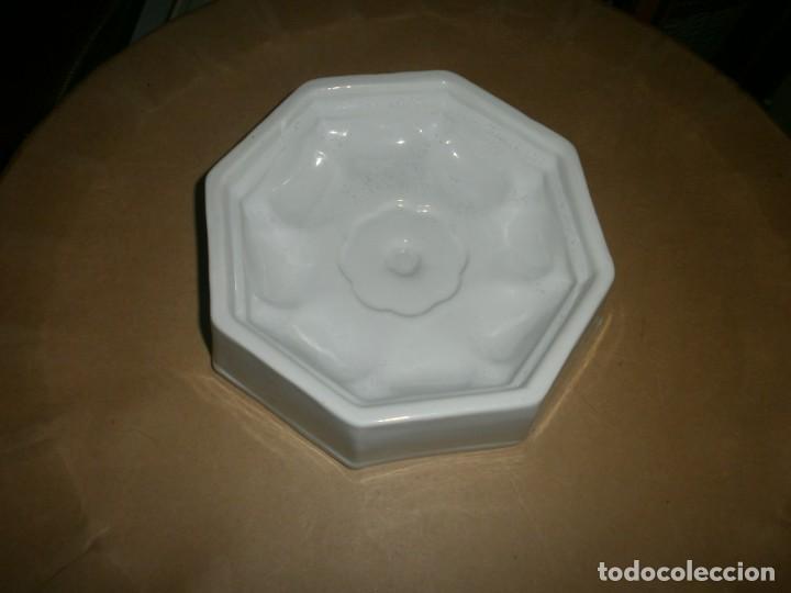 Vintage: Cuenco, Centro de mesa cer&aacute;mica blanca sin marca, medida 19X4.5 cm. buen estado sin golpes