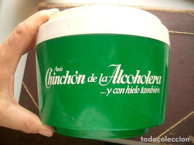 Vintage: Cubiera de publicidad Chinch&oacute;n de la Alcoholera