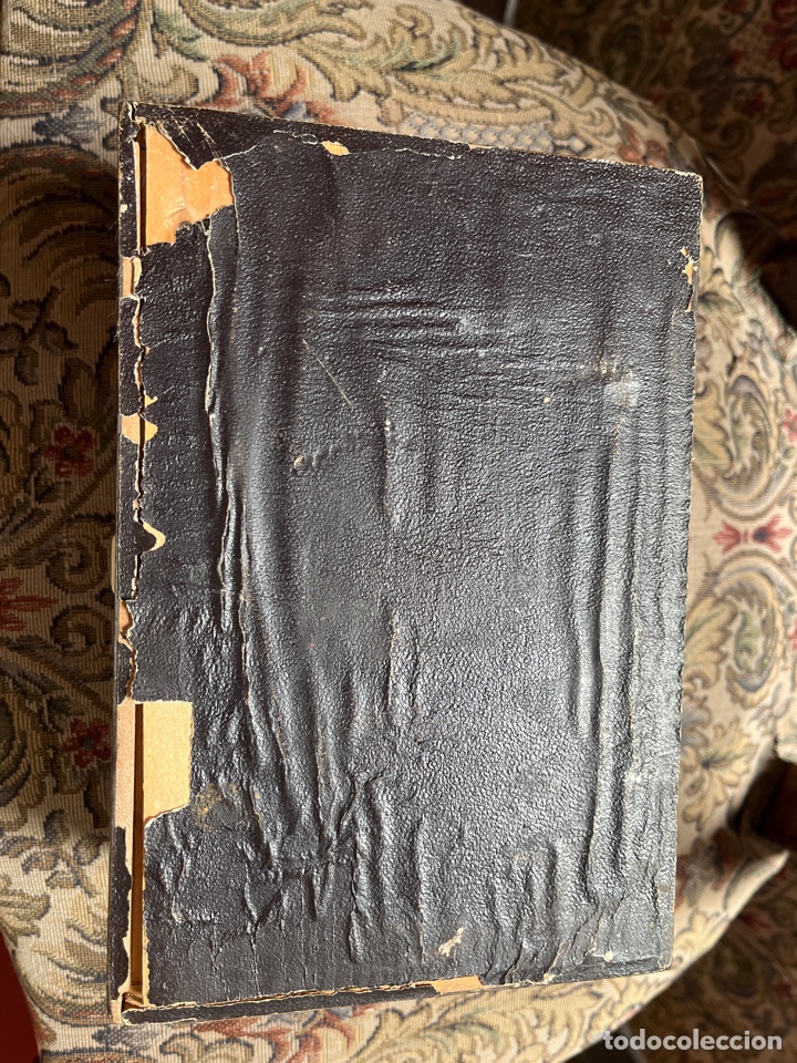 Vintage: Caja de madera lacada en negro para restaurar - Foto 5