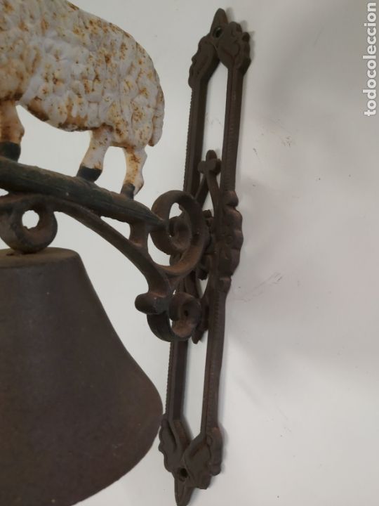 Vintage: Campana soporte pared hierro - Foto 5