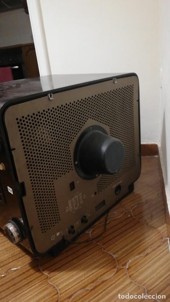 Vintage: TV PHILIPS DE MADERA Y VALVULAS - Foto 5