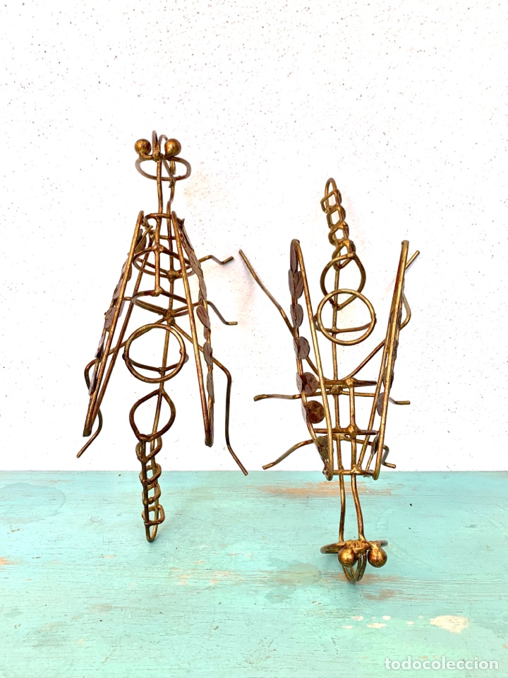 Vintage: ESCULTURA DE HIERRO FORJADO - Foto 7