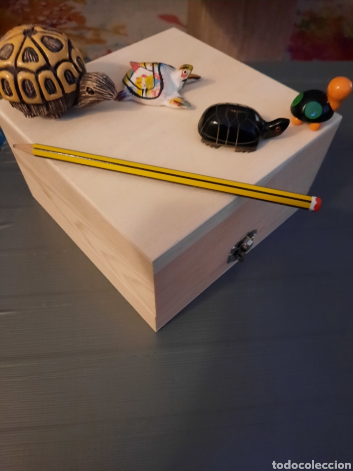 Vintage: Lote de 4 tortuguitas de diversos materiales. - Foto 2