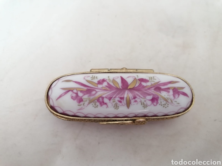 Vintage: Antigua cajita en porcelana