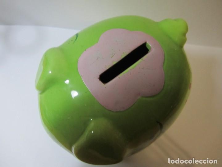 Vintage: hucha cerdita verde vintage - Foto 3